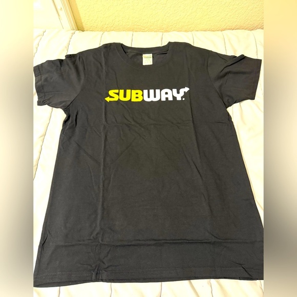 Other - Subway Black T-Shirt Size L